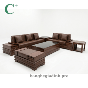 Sofa gỗ sồi KL-GMT10