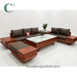 Sofa gỗ sồi KL-GMT15